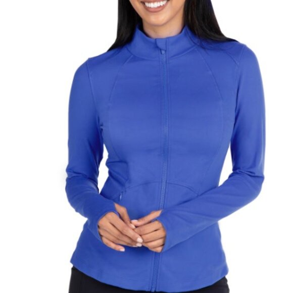 Spyder Women's Yoga Jacket Blue Size 2XL - Picture 5 of 9